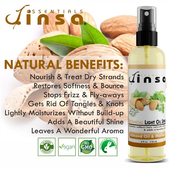 Almond & Moringa Botanical Light Oil Spray